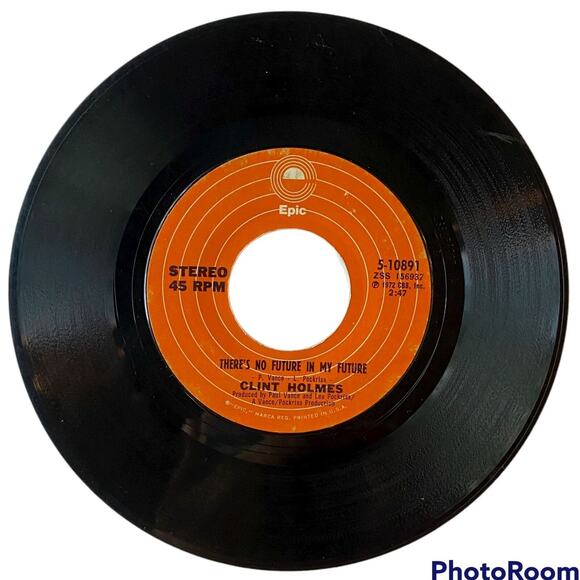 Clint Holmes Playground In My Mind/There's No Future In My Future 7" Vinyl - Picture 4 of 8